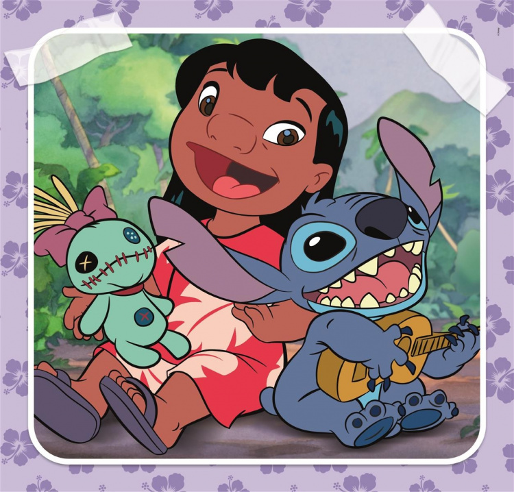 Clementoni 3X48 pcs Puzzles Disney Stitch