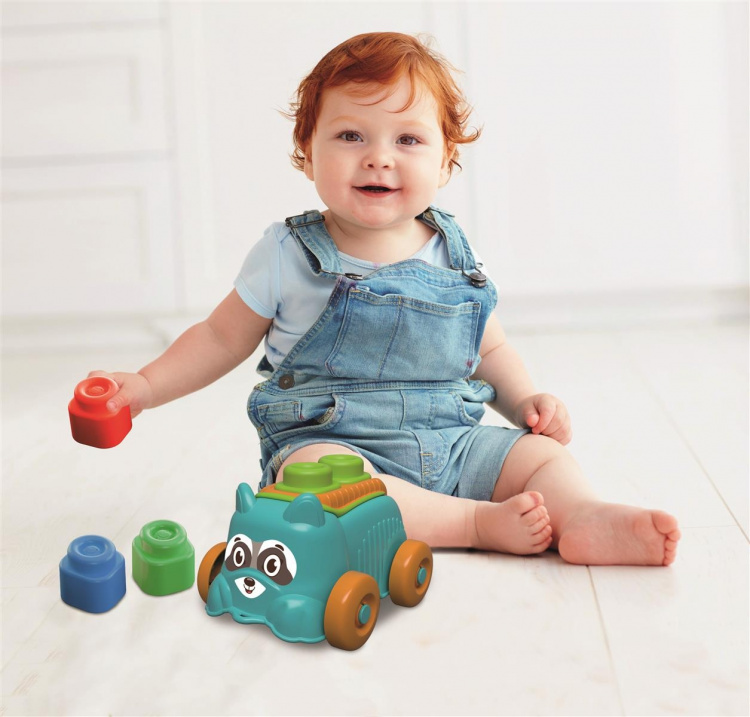 Clementoni Soft Clemmy Activity Raccoon Bucket