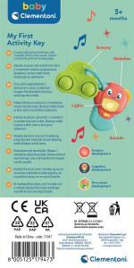 Clementoni My First Activity Key