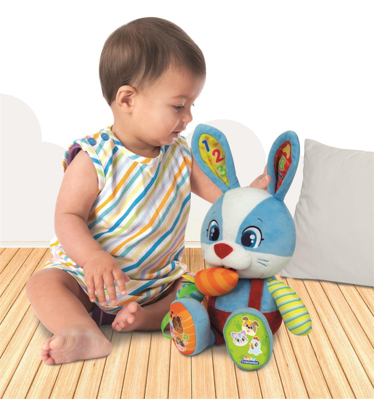 Clementoni Interactive Plush Rabbit (SE/FI/DK/NO)