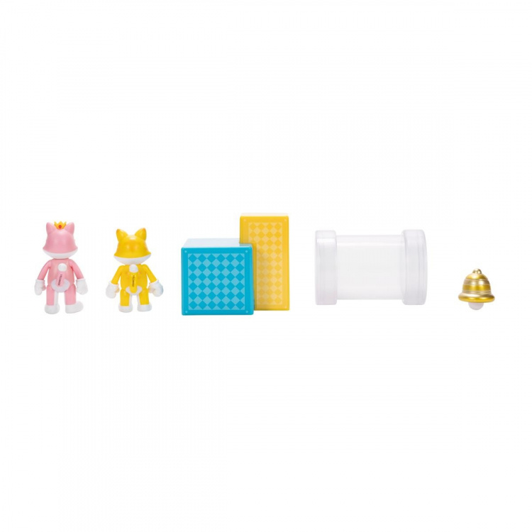 JAKKS Pacific Super Mario 2.5 Inch Diorama Set 3D World