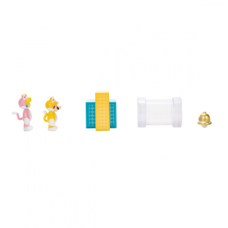 JAKKS Pacific Super Mario 2.5 Inch Diorama Set 3D World