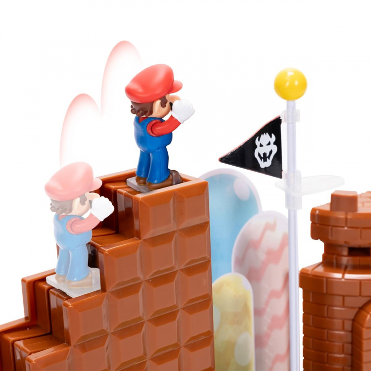 JAKKS Pacific Super Mario 2.5 Inch Playset Level End