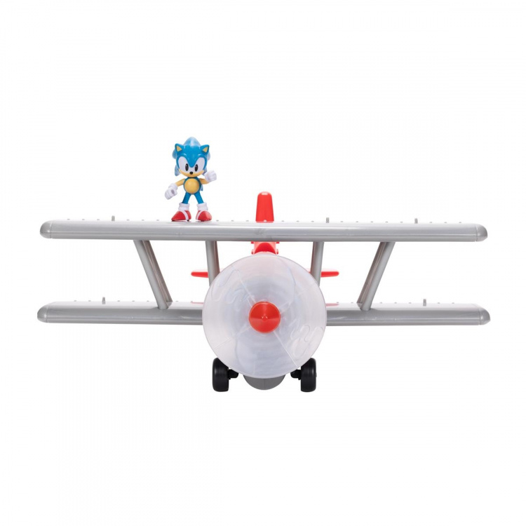 JAKKS Pacific Sonic the Hedgehog 2.5 Inch Playset Tornado Biplane