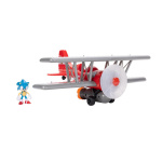 JAKKS Pacific Sonic the Hedgehog 2.5 Inch Playset Tornado Biplane