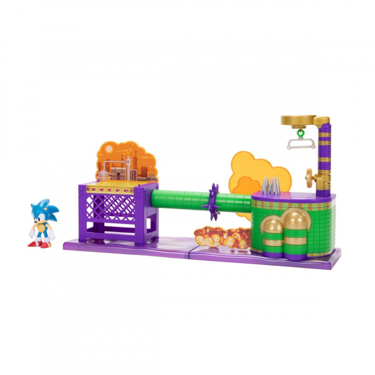 JAKKS Pacific Sonic the Hedgehog 2.5 Inch Playset Oil Ocean