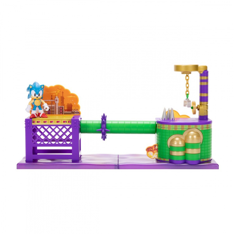 JAKKS Pacific Sonic the Hedgehog 2.5 Inch Playset Oil Ocean