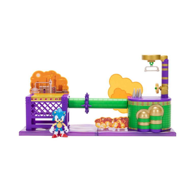 JAKKS Pacific Sonic the Hedgehog 2.5 Inch Playset Oil Ocean