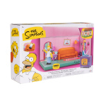 JAKKS Pacific The Simpsons 2.5 Inch Playset Simpson\'s Living Room