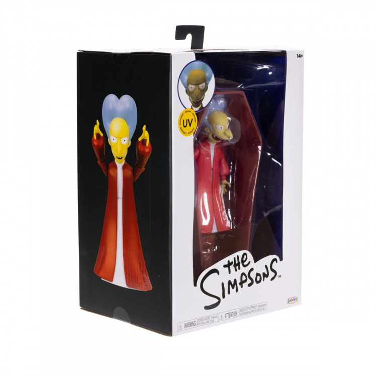 JAKKS Pacific The Simpsons 5 Inch Figure Premium Count Burns