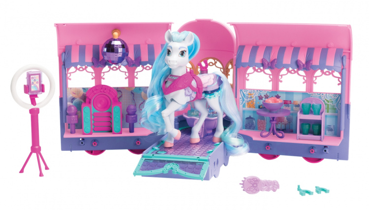 JAKKS Pacific Wild Manes Playset Clubhouse Trailer