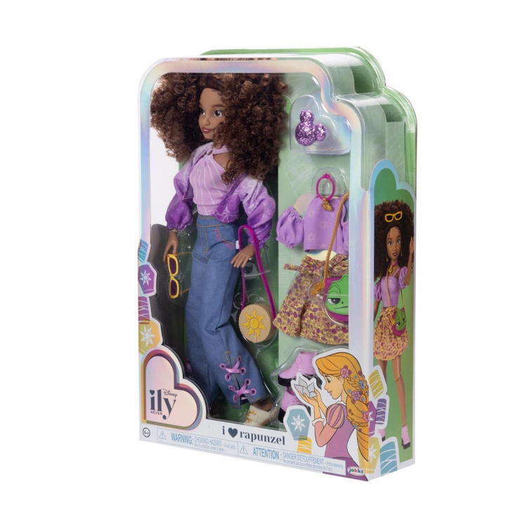 JAKKS Pacific Disney ily 4EVER Fashion Doll with Extra Fashion Inspired by Rapunzel