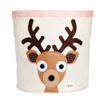 3 Sprouts Storage Bin - Toffee Deer
