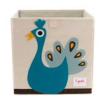 3 Sprouts Storage Box - Blue Peacock 3 Sprouts Storage Box - Blue Peacock