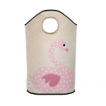 3 Sprouts Laundry Hamper - Pink Swan 3 Sprouts Laundry Hamper - Pink Swan
