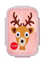 3 Sprouts Bento Box - Pink Deer 3 Sprouts Bento Box - Pink Deer