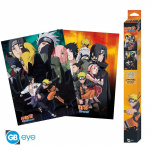 Abysse NARUTO SHIPPUDEN - Set 2 Posters - Ninjas (52x38)