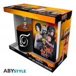 Abysse NARUTO SHIPPUDEN - Pck Mug320ml + Keyring PVC + Notebook Naruto
