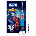 Oral B Vitality Pro Kids Spiderman Electric Toothbrush HBOX