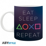 Abysse PLAYSTATION - Mug - 320 ml - Eat Sleep Repeat