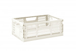 3 Sprouts Modern Folding Crate Large Cream 3 Sprouts Modern Folding Crate Large Cream