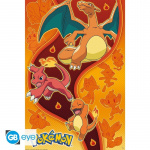 Abysse POKEMON - Poster Maxi 91.5x61 - Fire Type