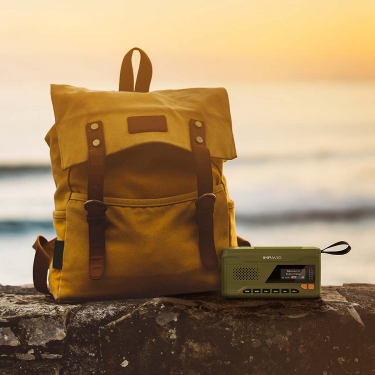 Impavio DAB1 Robust DAB+/FM outdoor radio