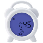 Alecto Sleep trainer night light and alarm clock white
