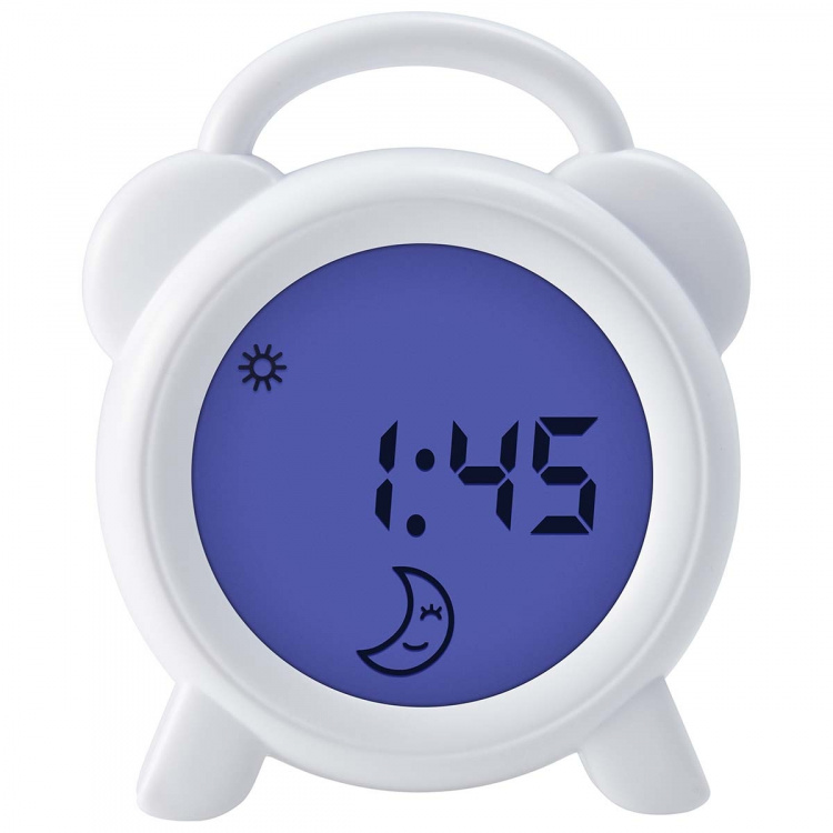 Alecto Sleep trainer night light and alarm clock white