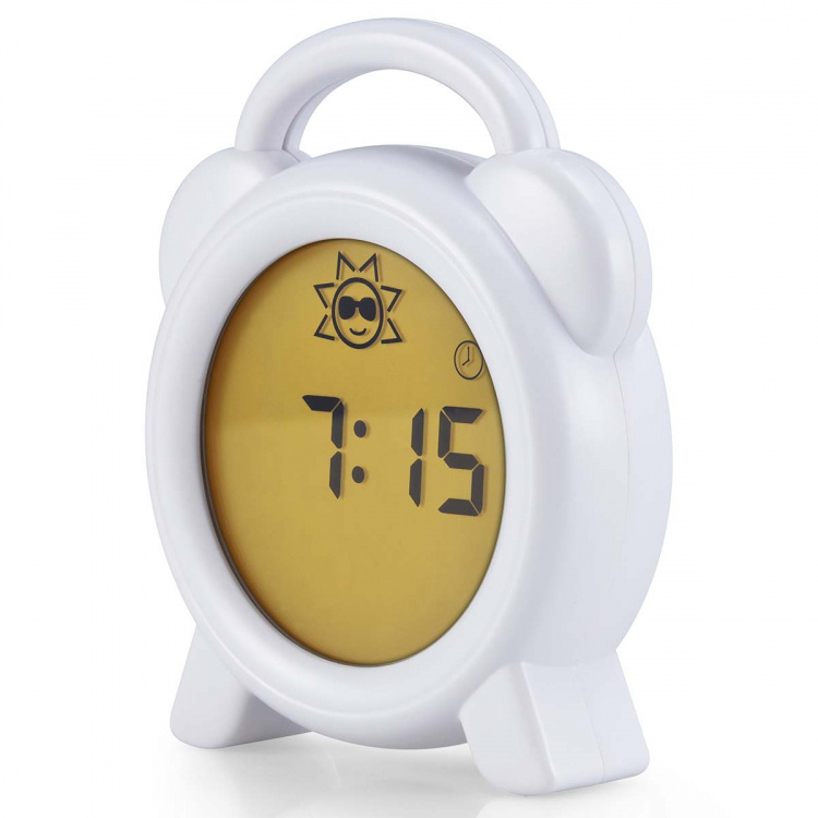 Alecto Sleep trainer night light and alarm clock white