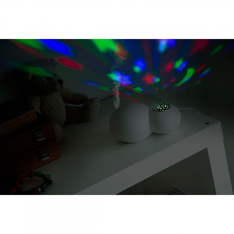 Alecto Humidifier and projector white Alecto Humidifier and projector white