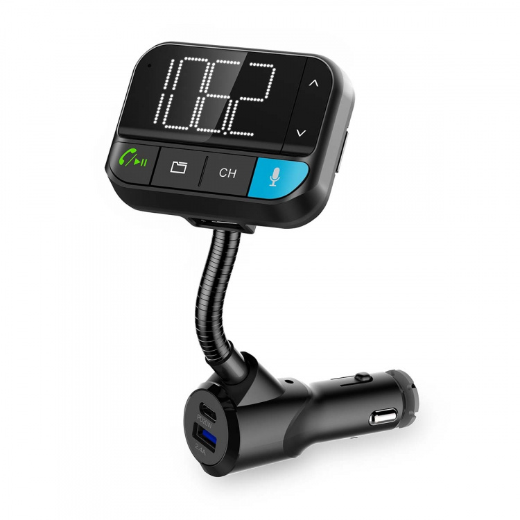 Nedis Car FM Transmitter | Gooseneck | Speakerphone | 2  Nedis Car FM Transmitter | Gooseneck | Speakerphone | 2