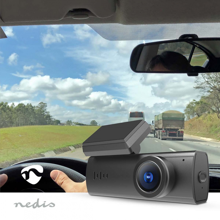 Nedis Dash Cam | 1080p@30fps | 2 MPixel | Wi-Fi | LCD | Night view | Black Nedis Dash Cam | 1080p@30fps | 2 MPixel | Wi-Fi | LCD | Night view | Black