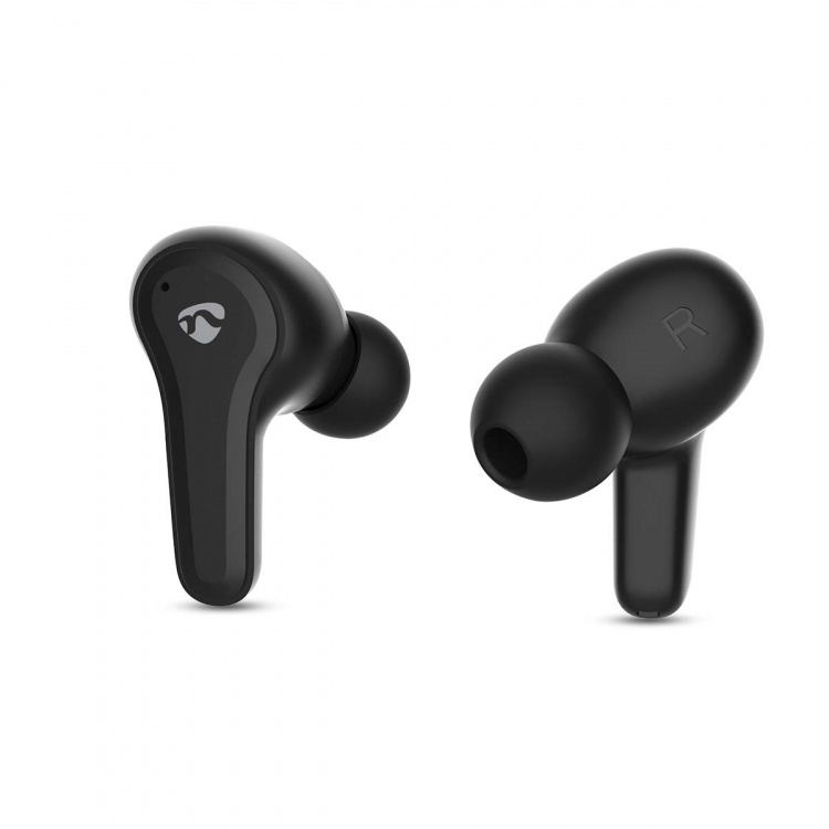 Nedis Fully Wireless Earphones | Bluetooth® | Battery play time: 36 hrs | Touch Control | Charging case | Wireless charging case | Built-in microphone | Voice control support | Black Nedis Fully Wireless Earphones | Bluetooth® | Battery play time: 36 hrs | Touch Control | Charging case | Wireless charging case | Built-in microphone | Voice control support | Black