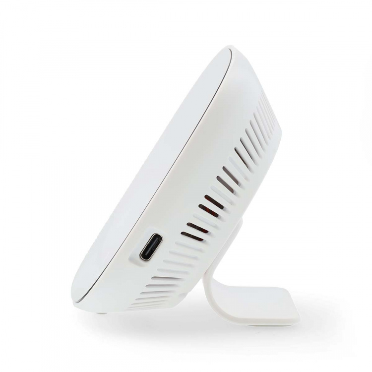 Nedis SmartLife Air Quality Monitor | Wi-Fi | Including display | Carbon Dioxide (CO2) / Humidity / Temperature | Android™ / IOS | Black / White Nedis SmartLife Air Quality Monitor | Wi-Fi | Including display | Carbon Dioxide (CO2) / Humidity / Temperature | Android™ / IOS | Black / White
