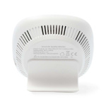 Nedis SmartLife Air Quality Monitor | Wi-Fi | Including display | Carbon Dioxide (CO2) / Humidity / Temperature | Android™ / IOS | Black / White Nedis SmartLife Air Quality Monitor | Wi-Fi | Including display | Carbon Dioxide (CO2) / Humidity / Temperature | Android™ / IOS | Black / White