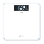 Beurer GS 400 Bathroom Scale Glass ( White ) - 5 Year warranty