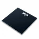 Beurer GS 10 Bathroom Scale Glass, Black- 5 Years Warranty