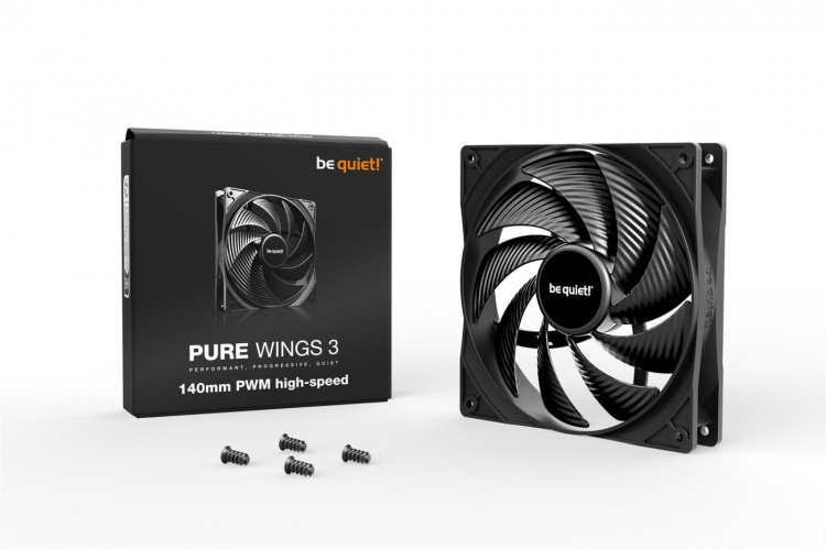 be quiet! PURE WINGS 3 140mm PWM high-speed
