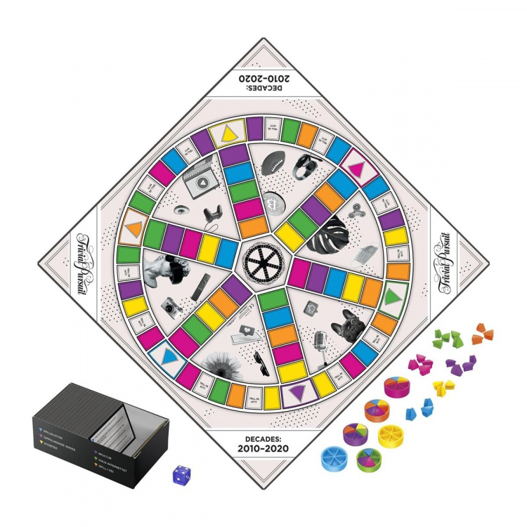 Hasbro Trivial Pursuit Decades: 2010-2020 (NO) Hasbro Trivial Pursuit Decades: 2010-2020 (NO)