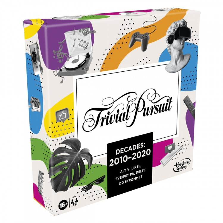Hasbro Trivial Pursuit Decades: 2010-2020 (NO) Hasbro Trivial Pursuit Decades: 2010-2020 (NO)