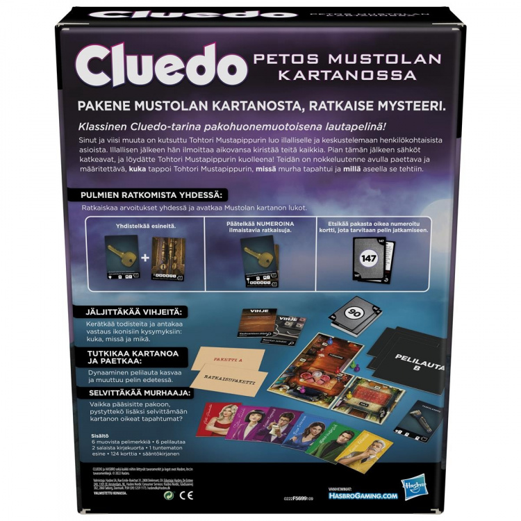 Hasbro Cluedo Escape Treachery at Tudor Mansion (FI) Hasbro Cluedo Escape Treachery at Tudor Mansion (FI)