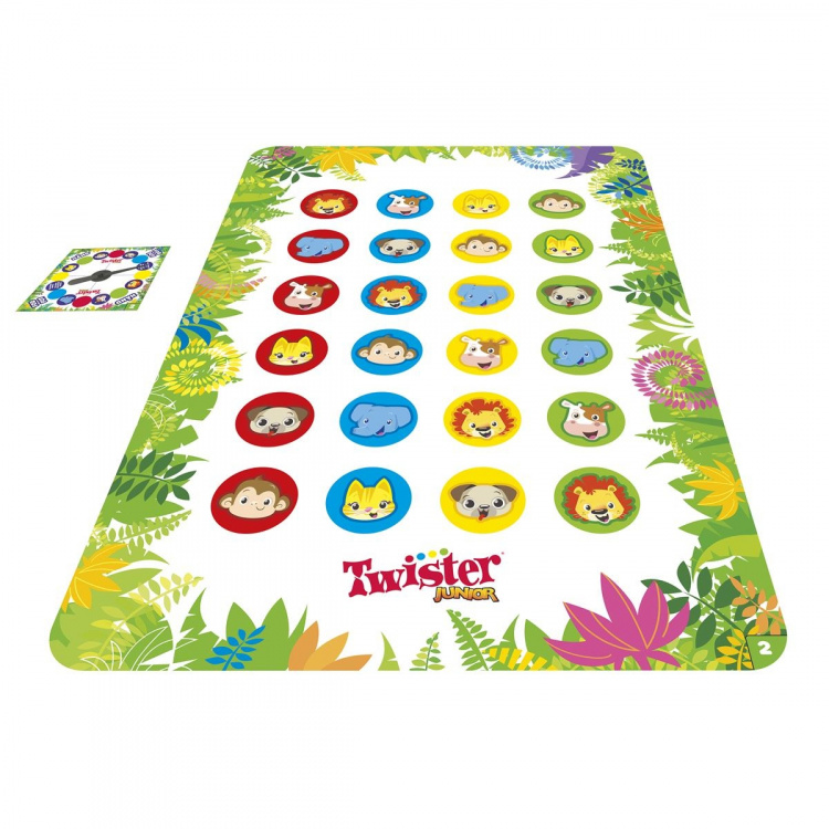 Hasbro Twister Junior 2 Games in 1 (DK/NO) Hasbro Twister Junior 2 Games in 1 (DK/NO)