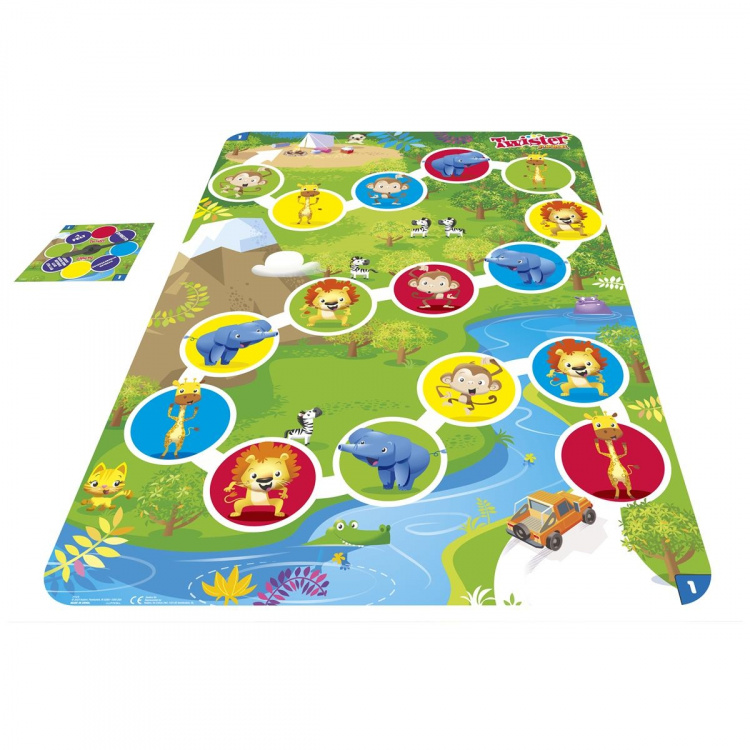 Hasbro Twister Junior 2 Games in 1 (DK/NO) Hasbro Twister Junior 2 Games in 1 (DK/NO)
