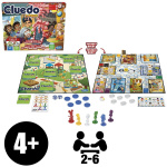 Hasbro Cluedo Junior 2 Games in 1 (DK/NO) Hasbro Cluedo Junior 2 Games in 1 (DK/NO)