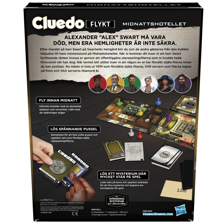 Hasbro Cluedo Escape Deception at the High Rise Hotel (SE)