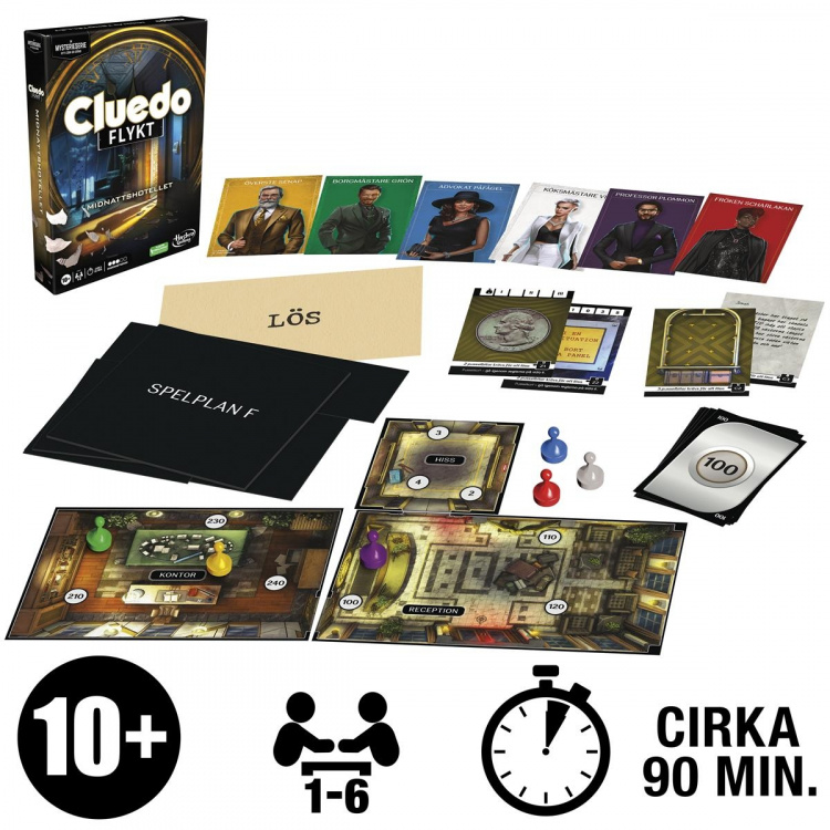 Hasbro Cluedo Escape Deception at the High Rise Hotel (SE)