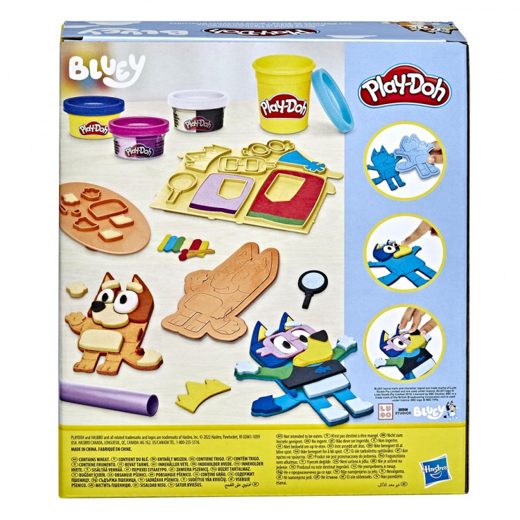 Hasbro Play-Doh Bluey Make \'n Mash Costumes Playset