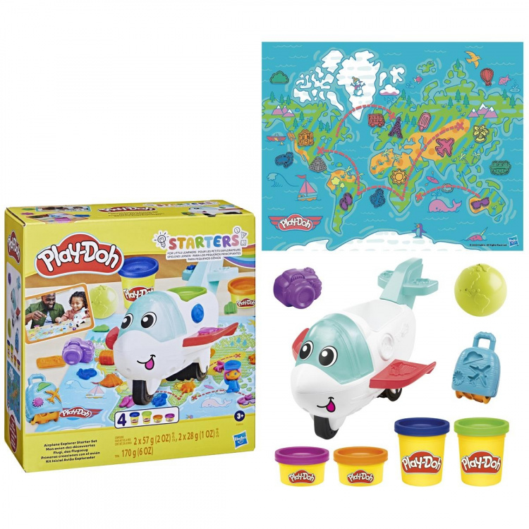 Play-Doh Starters Playset Airplane Explorer