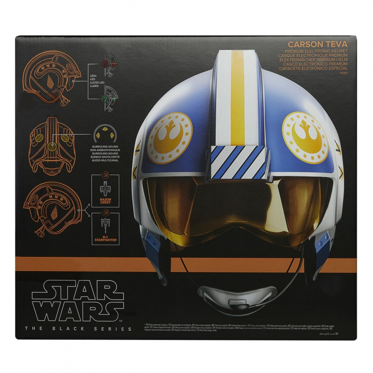Star Wars The Black Series Electronic Helmet Carson Teeva Star Wars The Black Series Electronic Helmet Carson Teeva